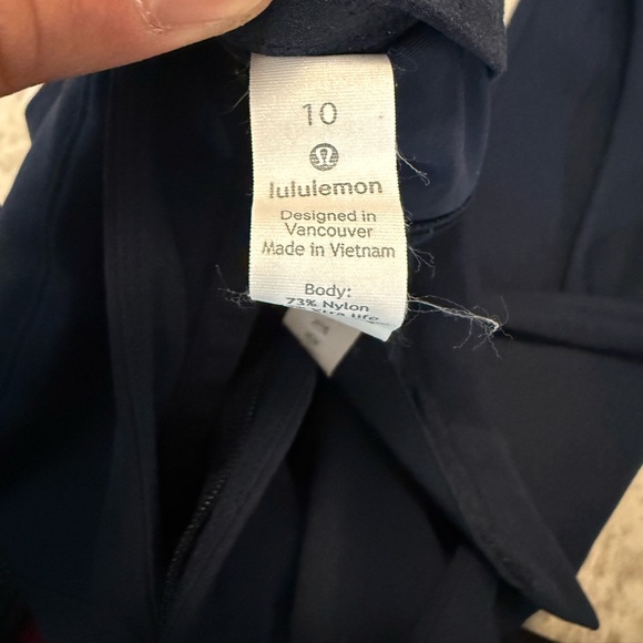 Lululemon Athletica Navy Straight Leg Pants - Picture 6 of 6